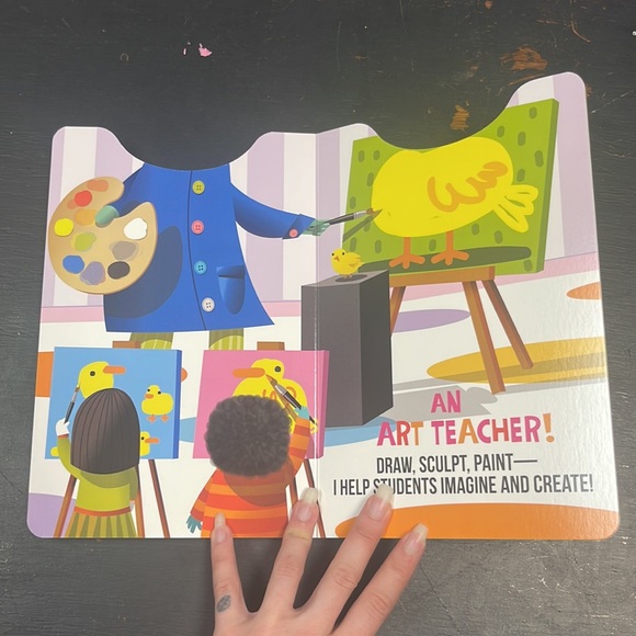 When I Grow Up cardboard children’s book - Picture 9 of 15